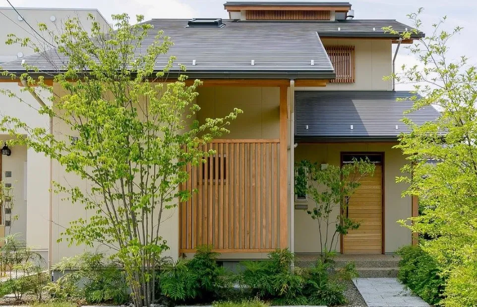 rumah minimalis ala Jepang 02 - Macam Macam Rumah Tampak Depan