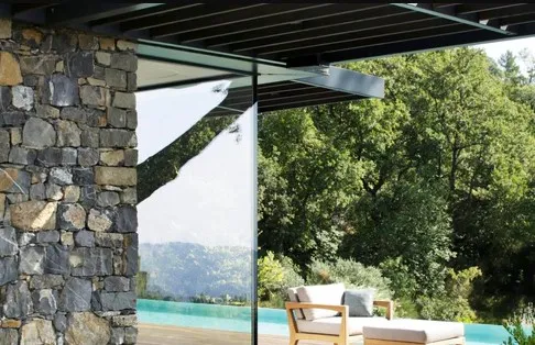 Jenis Batu Alam Untuk Dinding Teras Rumah Dengan Kombinasi Kayu