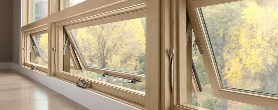 Awning Wooden Windows - Model Jendela Kamar Tidur Kayu