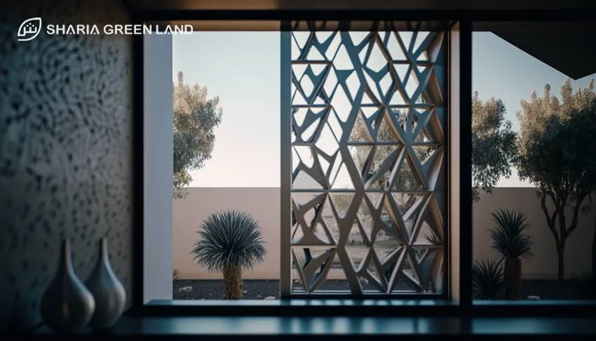 Desain Jendela Rumah Minimalis Modern Minimalist Design dengan Pola Geometris 02