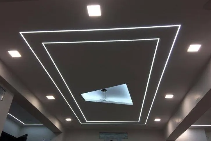 Plafon Kamar Tidur Minimalis Sederhana Model Lampu Led