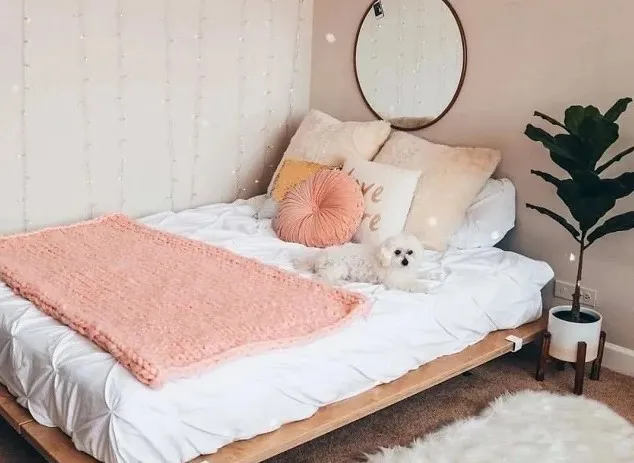 Cat Kamar Tidur Warna Pastel Salem untuk Dinding Kamar Anak Perempuan