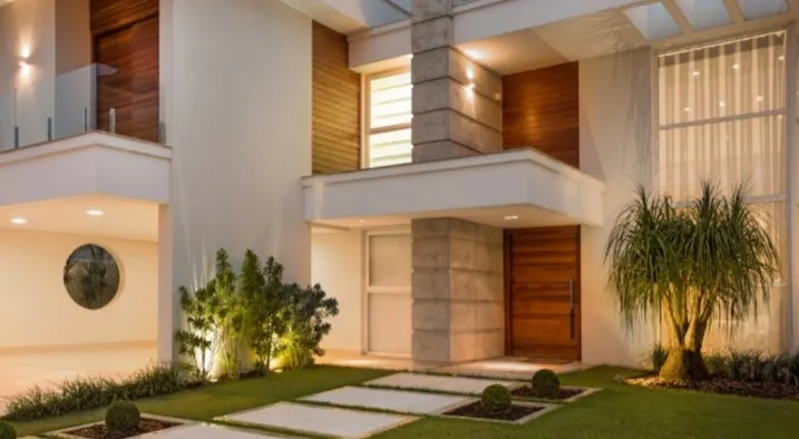 7. Tampak Depan Rumah Model Dak Teras Rumah Minimalis Modern Natural