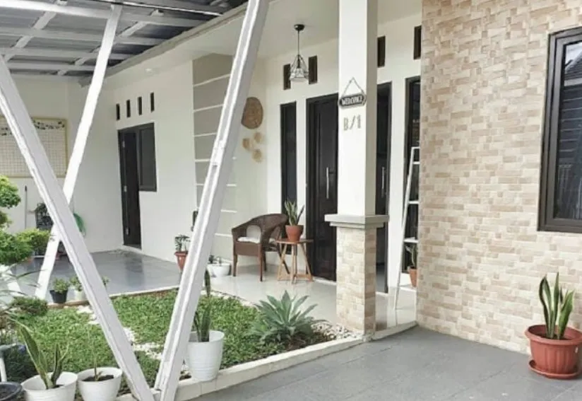 Teras Rumah Batu Alam Terbaru Dari Batu Sabak