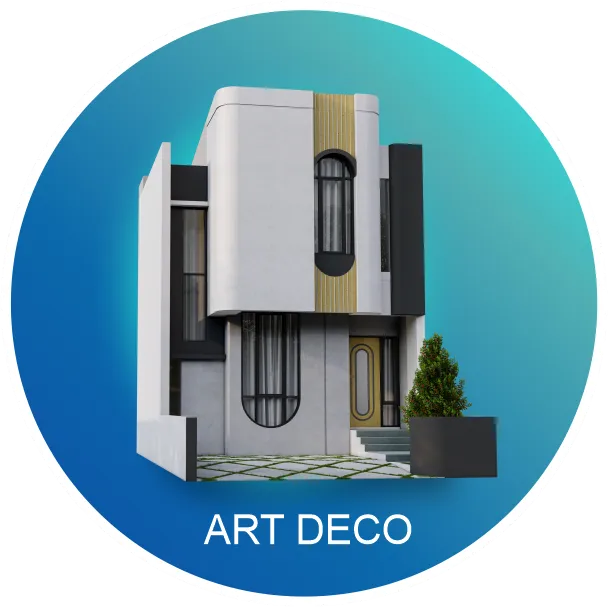 2. Art Deco Cluster Pesona Padasuka