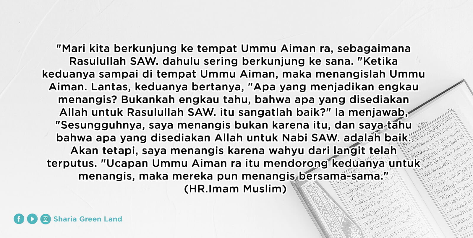 Ukhuwah Islamiyah : keutamaan berkunjung