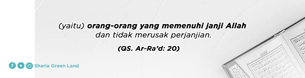 ayat Masuk Surga Bersama Keluarga Ar-Rad 20