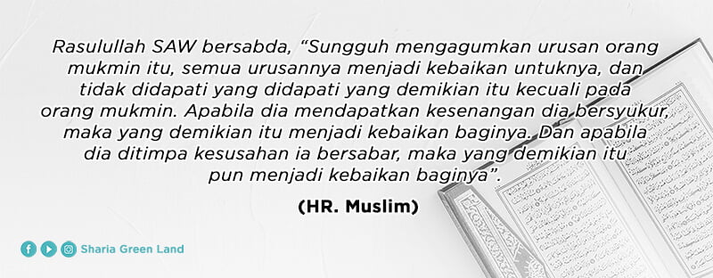 HR Muslim tentang Sabar dan Syukur, Pondasi Membangun  Keluarga Islami