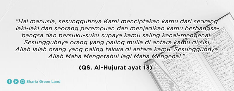 QS Al Hujurat 13 tentang membangun mental anak