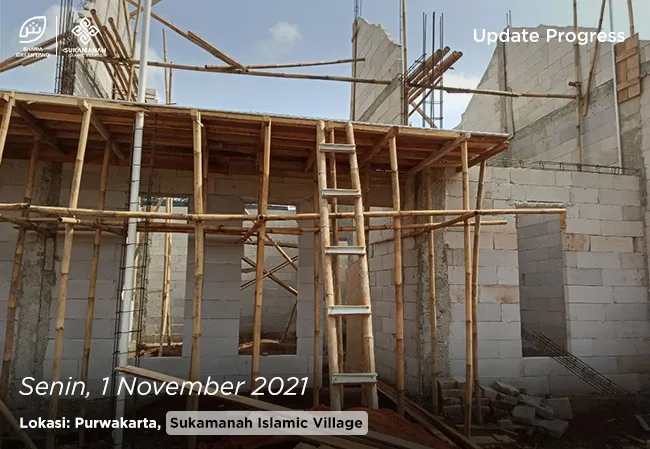 Progress Sukamanah Islamic Village 1 November 2021 1