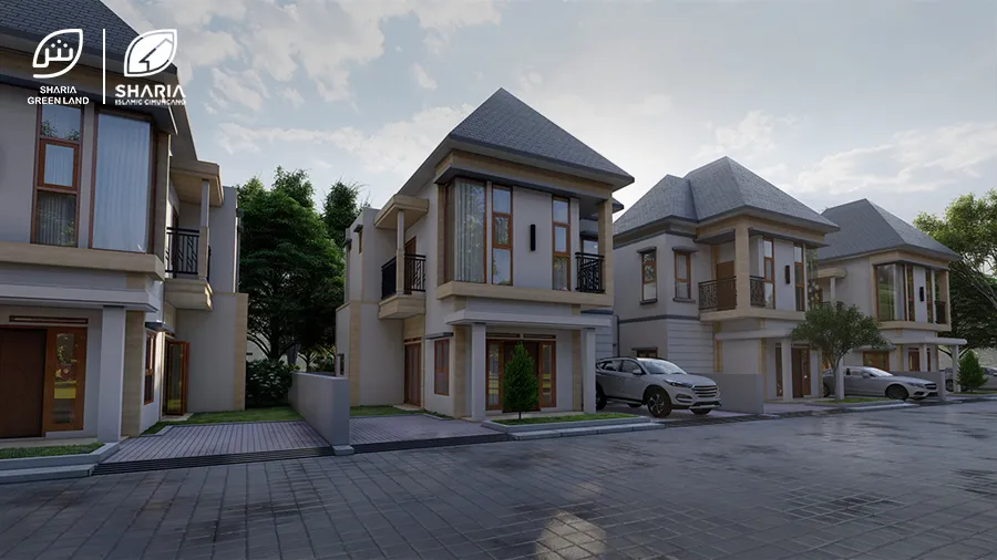 Rumah Mewah Dijual di Bandung Kota, Mobilitas Cepat, Bonus View Perbukitan Tipe 120