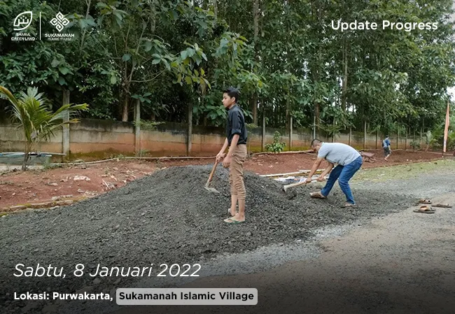 Progress Sukamanah Islamic Village 8 Januari 2022 1